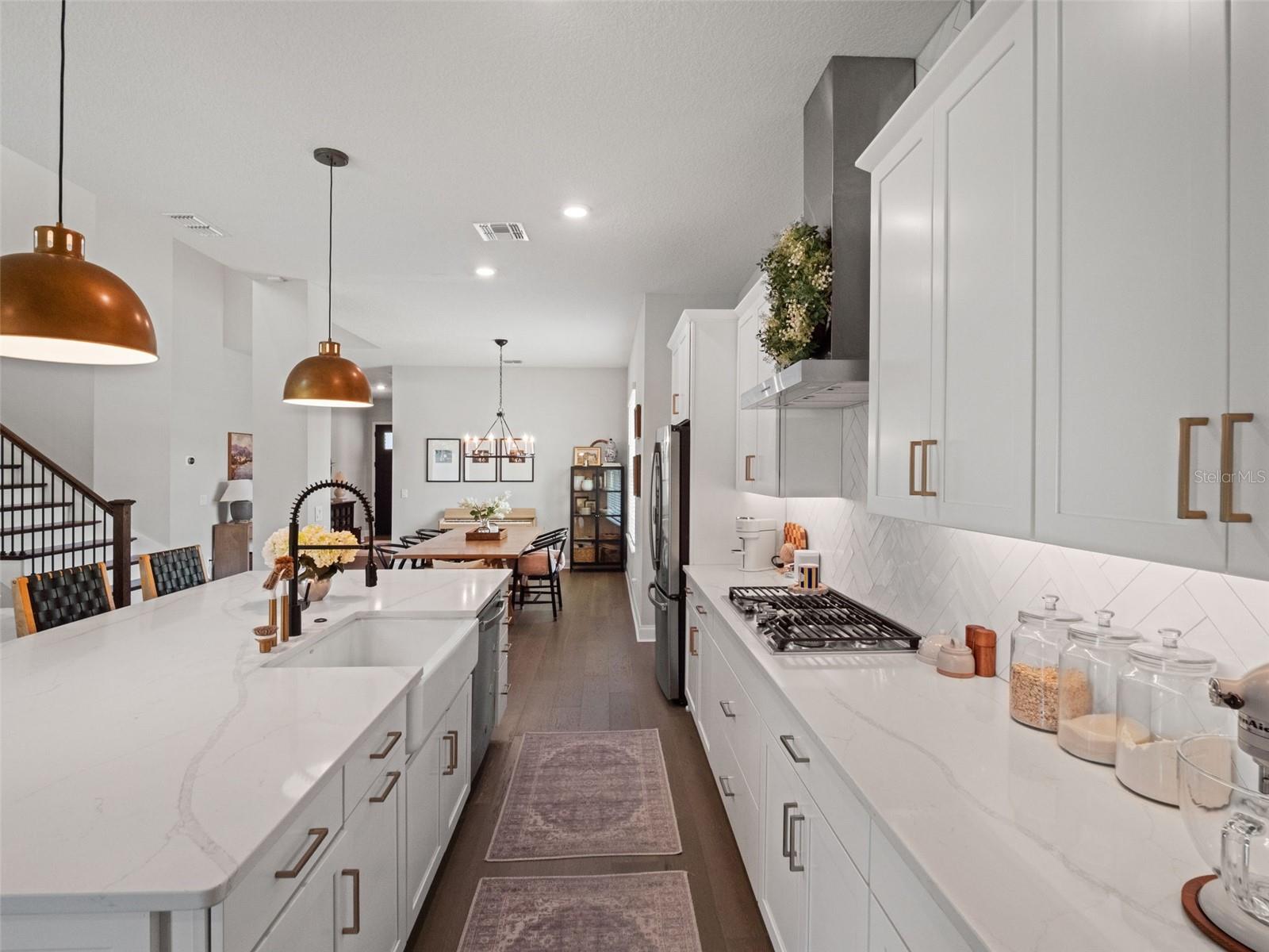 Gourmet kitchen